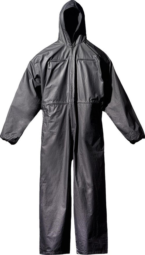 Yeezy Gap Engineered by Balenciaga Coated Cotton Overall - Black