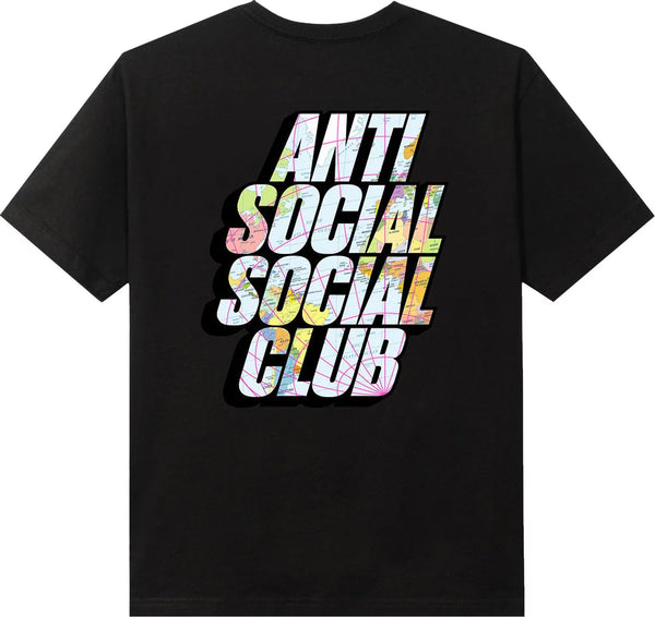 Anti Social Social Club Drop A Pin Tee - Black