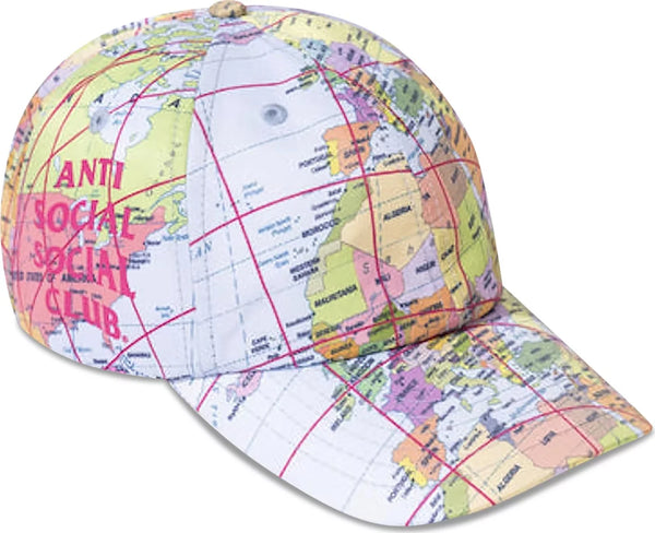 Anti Social Social Club Current Location Hat - Multicolor