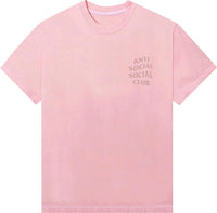 Anti Social Social Club Same But Different Tonal Tee - Pink