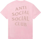 Anti Social Social Club Same But Different Tonal Tee - Pink