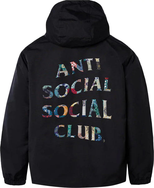 Anti Social Social Club Picking Up The Pieces Anorak - Black