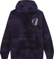 Anti Social Social Club Dissociative Tie Dye Hoodie 'Black/Purple'