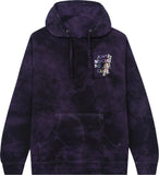 Anti Social Social Club Dissociative Tie Dye Hoodie 'Black/Purple'