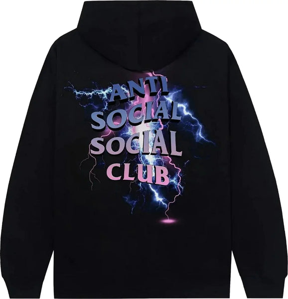 Anti Social Social Club x Fragment Bolt Hoodie - Black