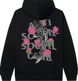 Anti Social Social Club Ornamental Hoodie 'Black'