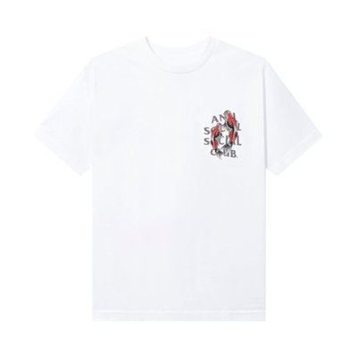 Anti Social Social Club Koi Garden Tee (3M Reflective) 'White'