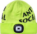 Anti Social Social Club Blair Switch Beanie - Neon
