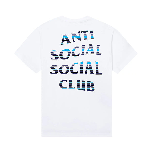 Anti Social Social Club x Fragment Design Logo Tee - White/Blue