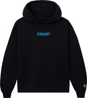 Anti Social Social Club x Fragment Design Logo Hoodie - Black/Blue