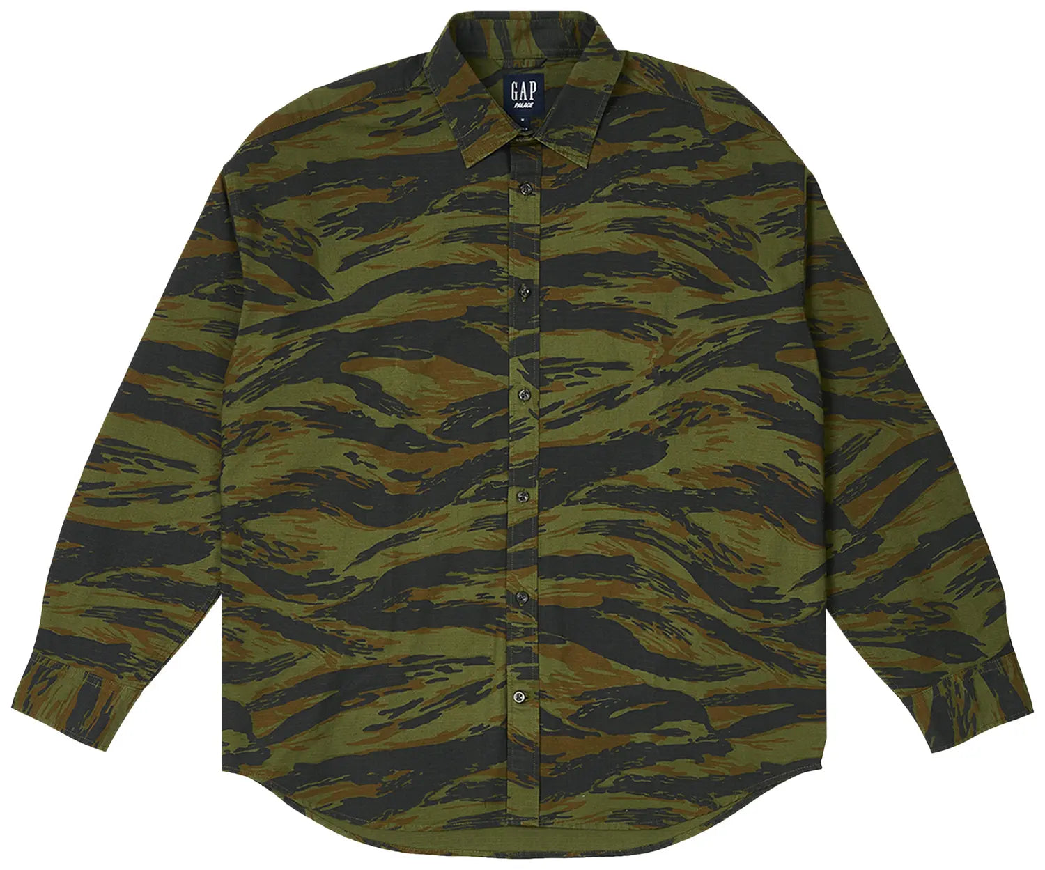 Palace x Gap Oxford Drop Shoulder 'Camo'