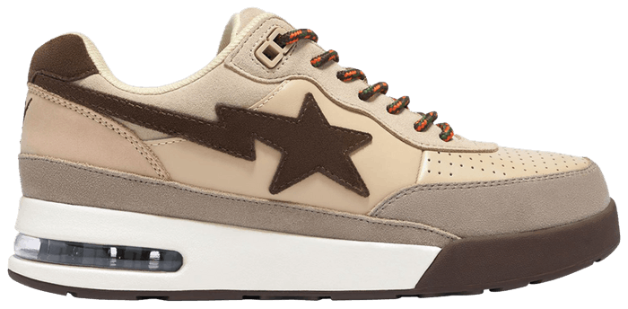 A Bathing Ape Bape Road Sta Beige Suede