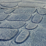 YGEBB 2022 Padded Denim Jacket In Washed Indigo