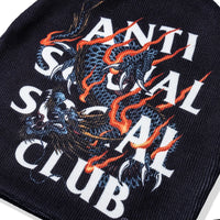 Anti Social Social Club Quivering Liquids Beanie - Black