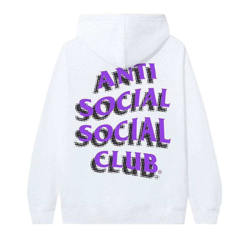 Anti Social Social Club Toned Down Hoodie 'White'