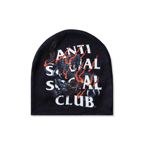 Anti Social Social Club Quivering Liquids Beanie - Black