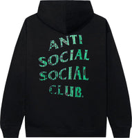 Anti Social Social Club Glitch Hoodie - Black