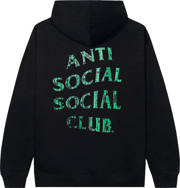 Anti Social Social Club Glitch Hoodie - Black