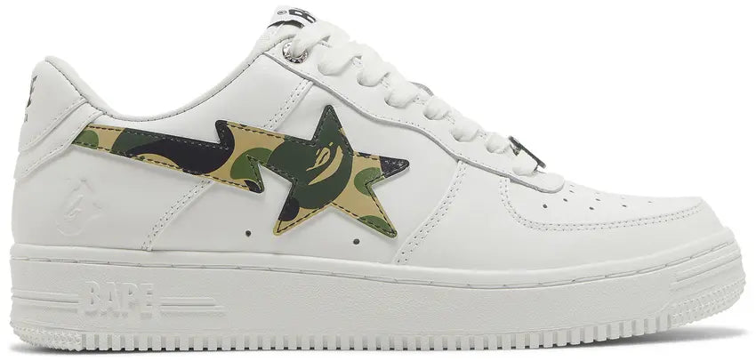 A Bathing Ape Bape Sta Low ABC Camo White Green (2022)