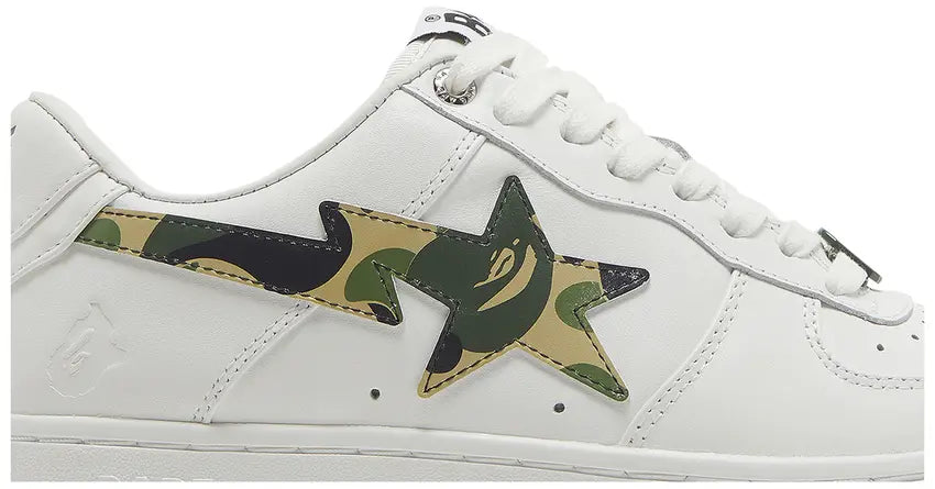 A Bathing Ape Bape Sta Low ABC Camo White Green (2022)
