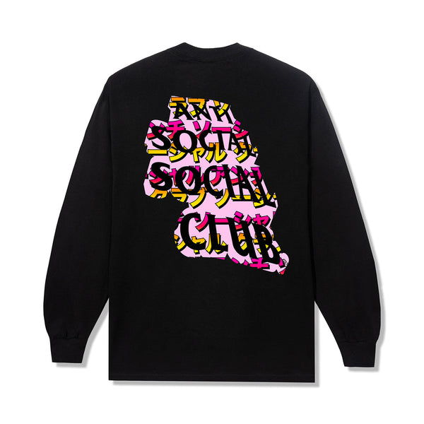 Anti Social Social Club Twisted Quickness L/S Tee