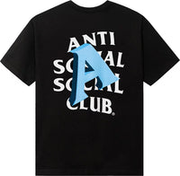 Anti Social Social Club A Is For Tee 'Black'