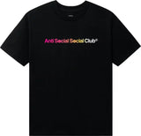 Anti Social Social Club Indoglo Tee 'Black'