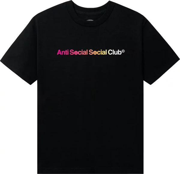 Anti Social Social Club Indoglo Tee 'Black'