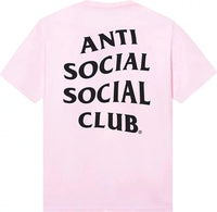 Anti Social Social Club Mind Games Tee 'Pink'