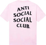 Anti Social Social Club Mind Games Tee 'Pink'