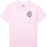 Anti Social Social Club Mind Games Tee 'Pink'