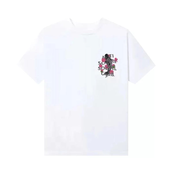 Anti Social Social Club Koi Garden Tee (3M Reflective) 'White'
