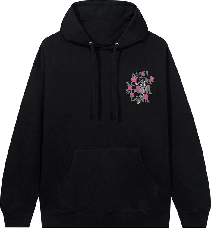 Anti Social Social Club Koi Garden Hoodie (3M Reflective) 'Black'