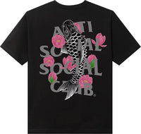 Anti Social Social Club Koi Garden Tee 'Black' (Ornamental)