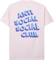 Anti Social Social Club Popcorn Tee - Pale Pink