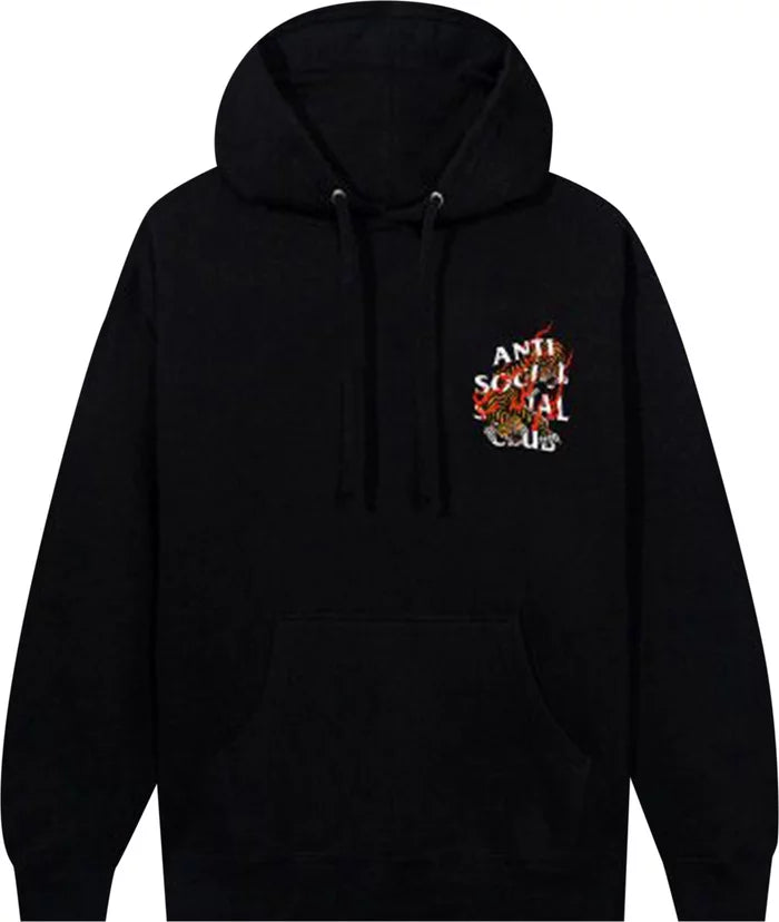 Anti Social Social Club Tiger Blood Hoodie - Black
