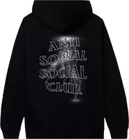 Anti Social Social Club Twisted Hoodie 'Black'