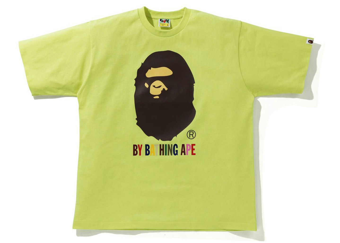 BAPE By Bathing Ape Tee Green Yellow