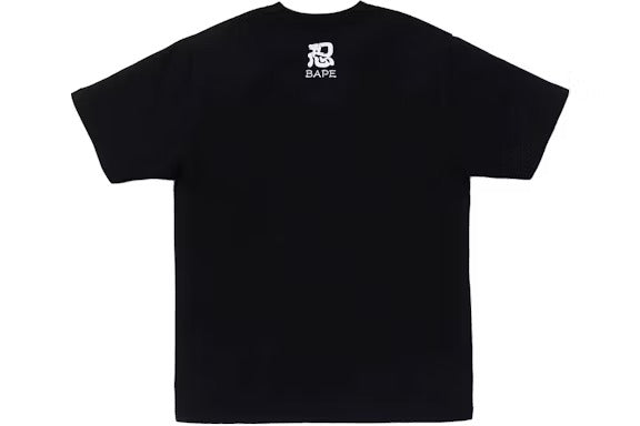 BAPE JAPAN BIG APE HEAD TEE (BLACK/BLUE)