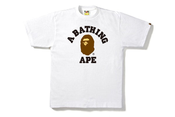 BAPE College Tee White