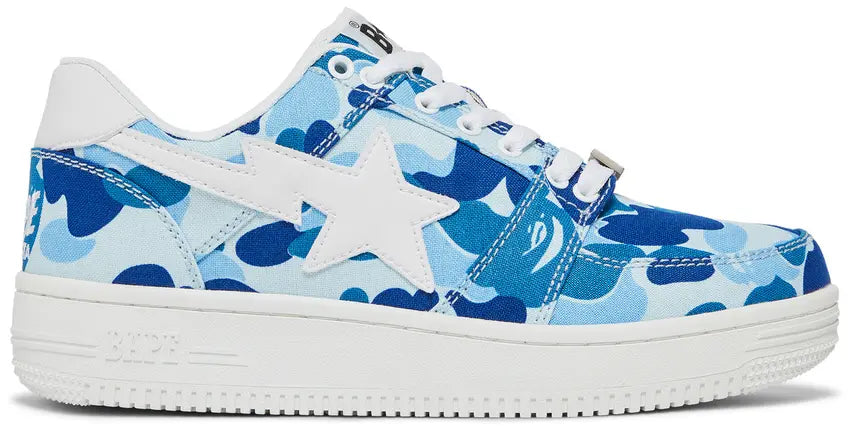 A Bathing Ape Bape Sta Low ABC Camo 20th Anniversary Blue