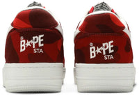A Bathing Ape Bape Sta Low Color Camo Combo Red