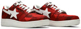 A Bathing Ape Bape Sta Low Color Camo Combo Red