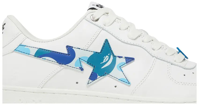 A Bathing Ape Bape Sta Low ABC Camo White Blue (2022)