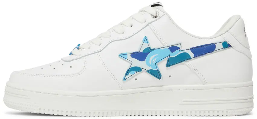 A Bathing Ape Bape Sta Low ABC Camo White Blue (2022)