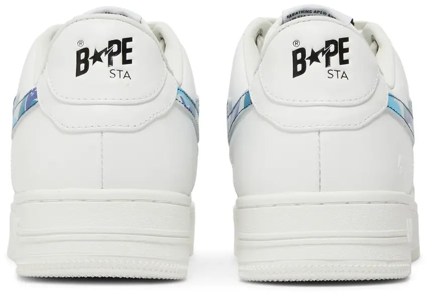 A Bathing Ape Bape Sta Low ABC Camo White Blue (2022)