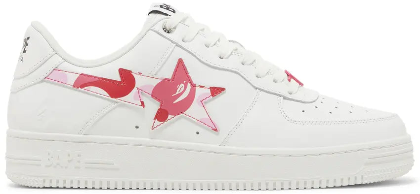 A Bathing Ape Bape Sta Low ABC Camo White Pink (2022)