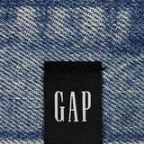 YGEBB 2022 Padded Denim Jacket In Washed Indigo
