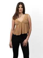 Melrose Place Tops Tan