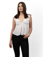 Melrose Place Tops White